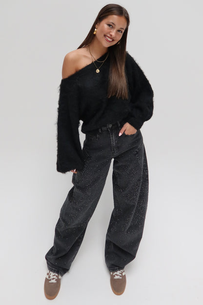 Queenheart balloon sparkle jeans