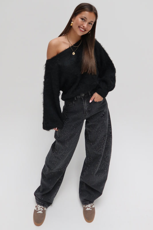 Queenheart balloon sparkle jeans