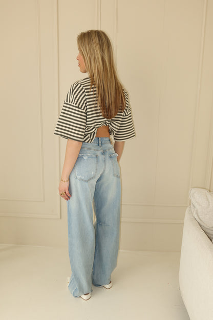 Barrel jeans - Queenhearts highwaist