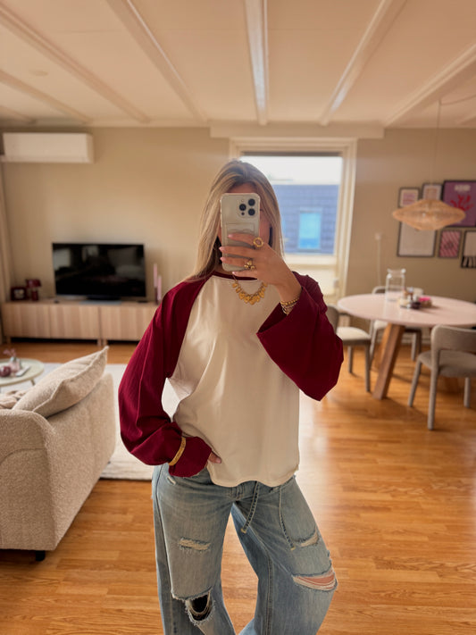 Ambika longsleeved - burgundy