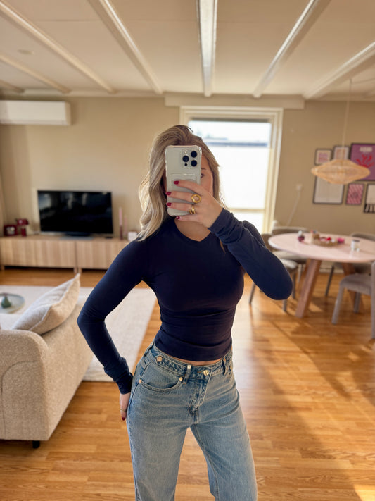 Sammie longsleeved top - navy