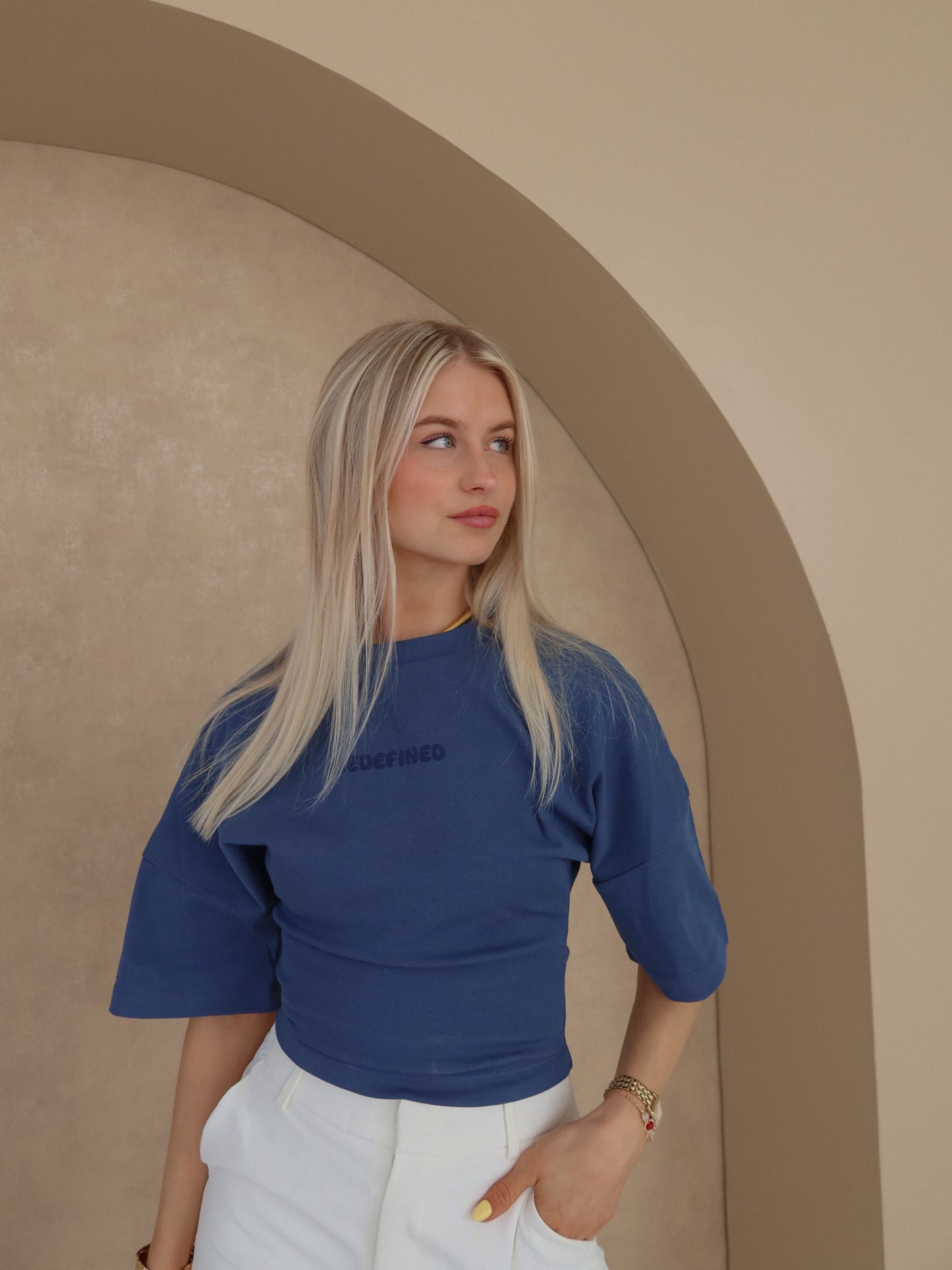 Redefined top - navy