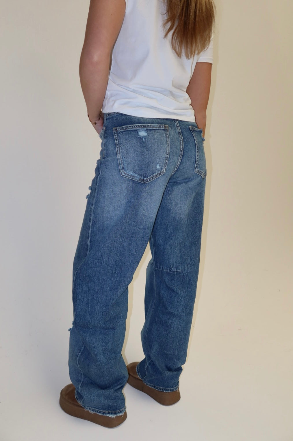 Effortless cool balloon jeans - Queenhearts
