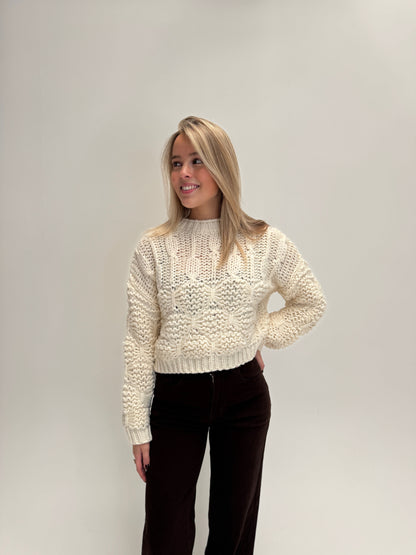 Mila knit - offwhite