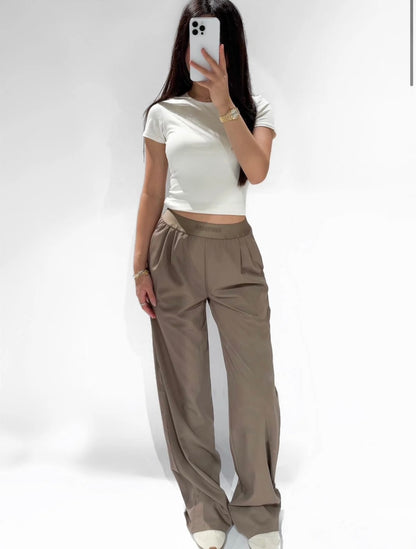 Redefined pants - taupe