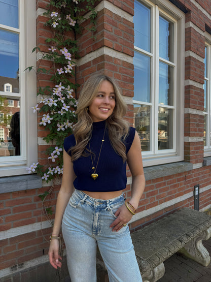 Lou top - navy