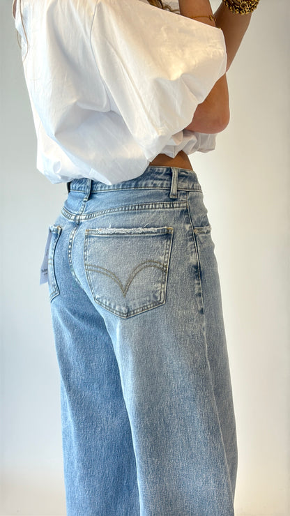 Mallou balloon jeans - lichtblauw (Queenhearts)