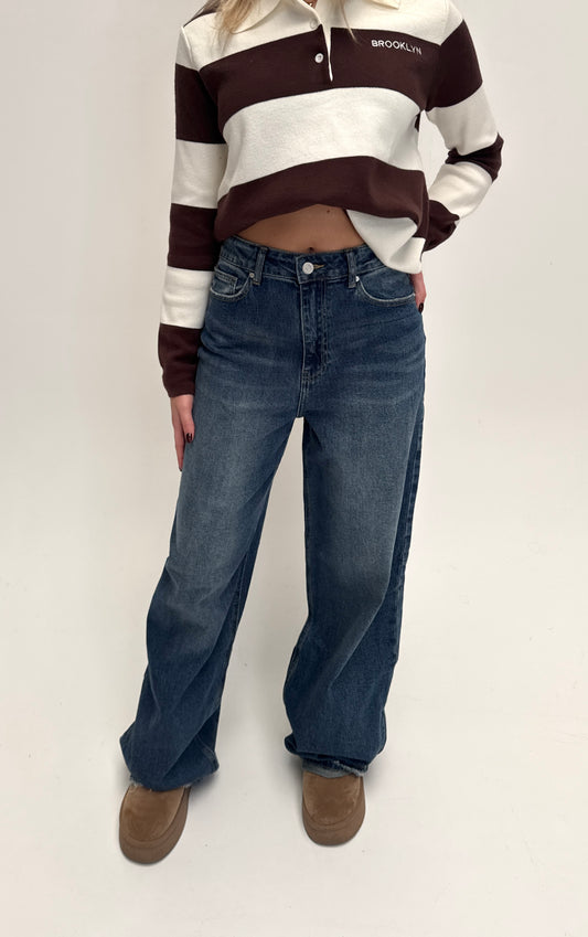 Wide leg baggy jeans Queenhearts - EXTRA TALL