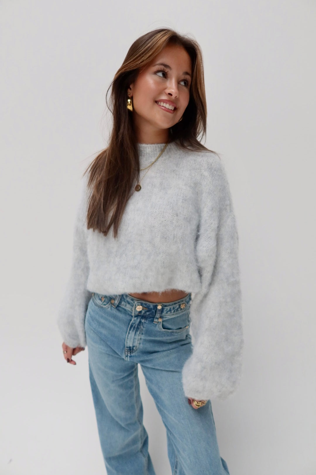 Molly soft knit - grijs