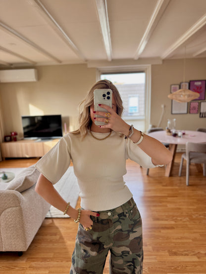 Zara knitted top - wit