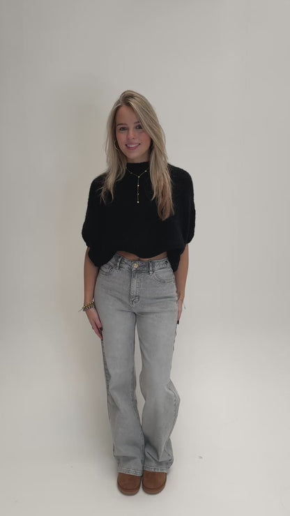 Emma knit - zwart