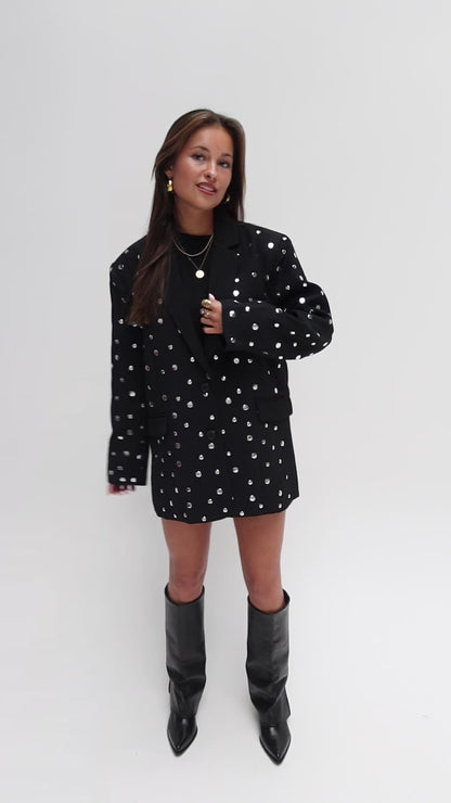 Madison blazer - zwart