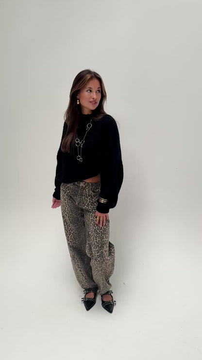 Ambika cozy knit - zwart