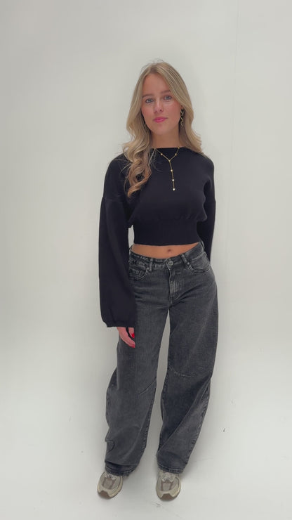 Nara knit - zwart